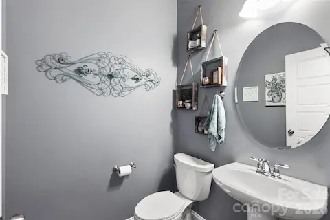 Main floor half-bath
