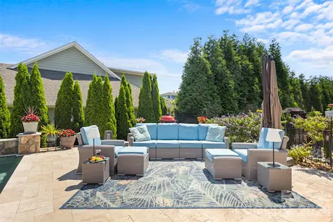 Arborvitae's for providing some privacy