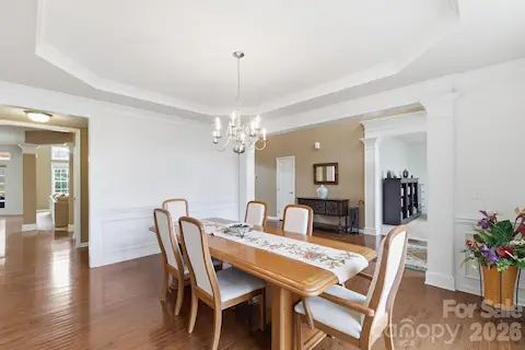 Formal Dining w/ trey ceiling