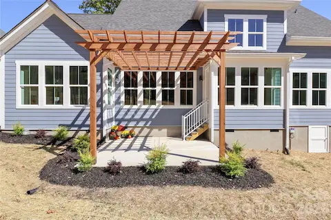 This structure provides a tranquil setting for relaxation and social gatherings, transforming your backyard into an inviting extension of your living area.