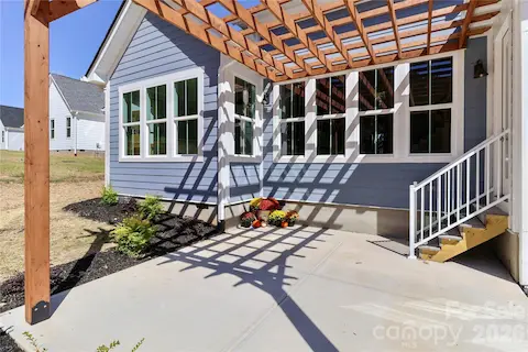 Designed to enhance outdoor living, offering a comfortable and versatile space for all seasons. The thoughtful design prioritizes both functionality and aesthetic appeal.