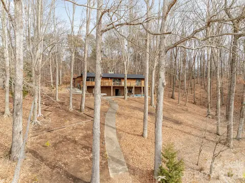 Views of house from dock