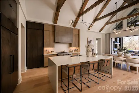 Kitchen open to Great Room