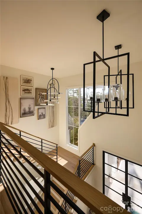 Upstairs view of Foyer