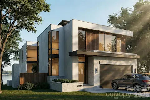 Rendering of the Custom Built home by Cape Custom Homes- at 21056 Rio Oro Dr, Cornelius-Lake Norman. Completion date scheduled for December 2026.
