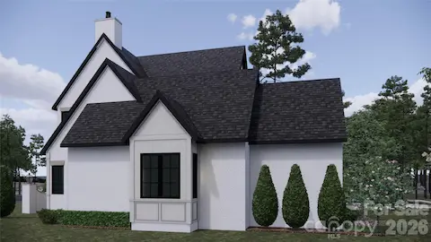 Side Rendering for To Be Built home