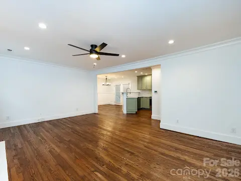 Hardwood floors throughout