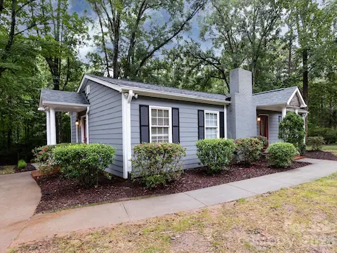 Side covered porch