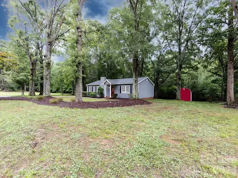 Extensive front yard