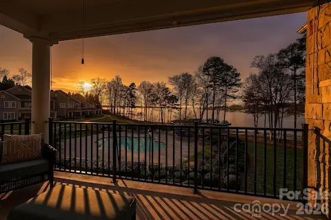 Incredible sunsets from your private balcony!  Photographer enhanced photo