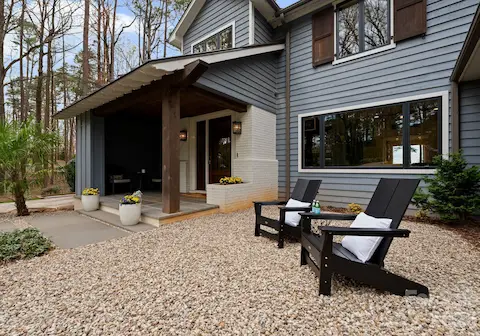 Front Courtyard with Serene Garden