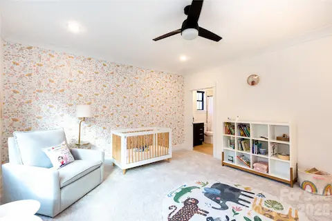 Second floor bedroom with ensuite bathroom