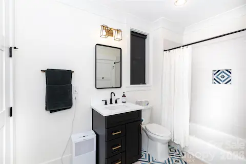 Ensuite bathroom in basement