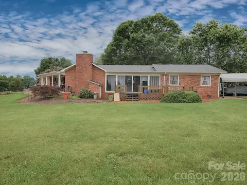 Rear of house
