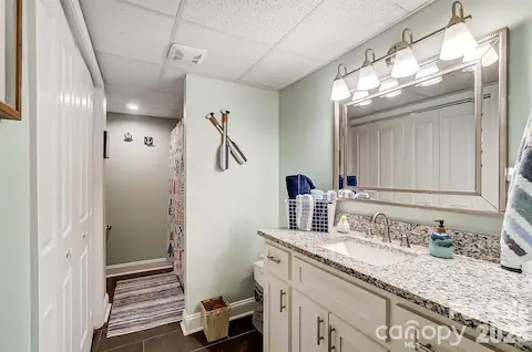 A 3rd full bathroom downstairs