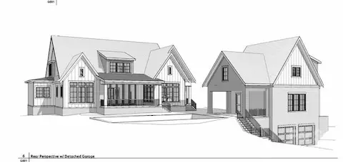 View of Rear of Home and Pool Area