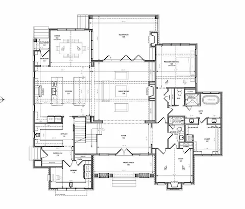 Main Level Floor Plan