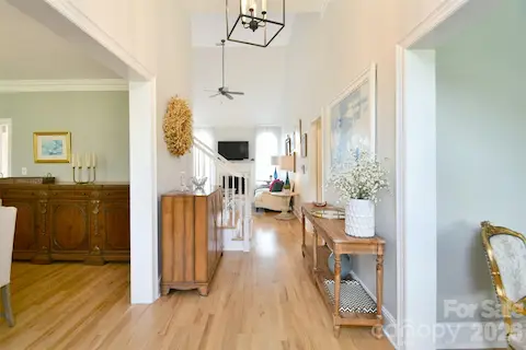 Gorgeous hardwood floors throughout the main level