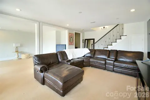 Lots of options in the basement for additional living, working and entertaining space
