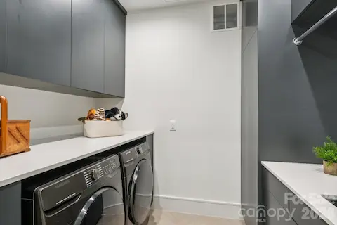 Upper level Laundry