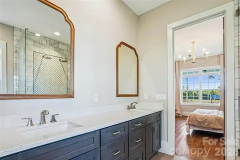 Primary suite bathroom