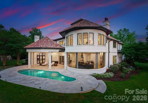 View From Lake on Pool Side