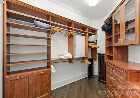 One, of Two, Primary Walk in Closets