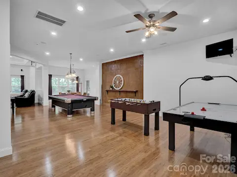 Lower level/basement flex area