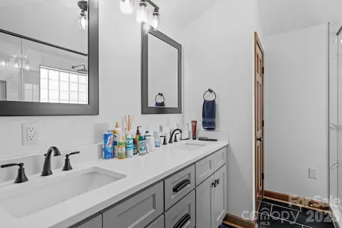 Primary bath on 1st floor