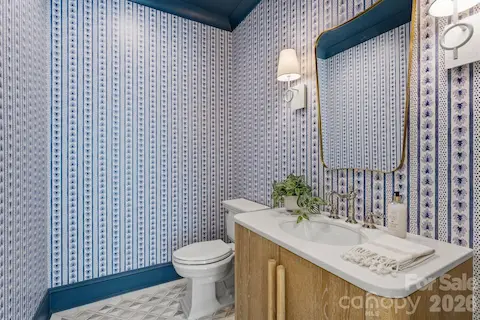 Half Bathroom Upper Level