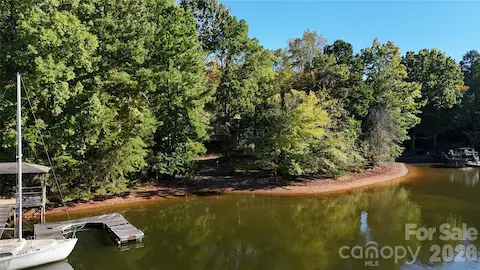 Old dock - not the dock that will remain with the home