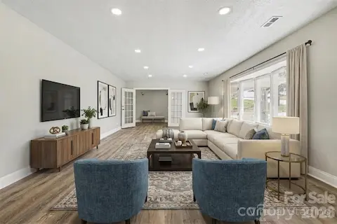 Main level living room