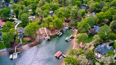 Cove water protection with main channel access