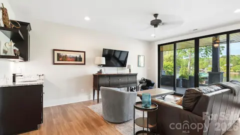 Basement Living Area