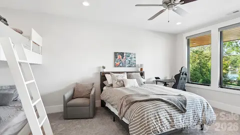 Basement Bedroom 1 with built in Bunk Beds