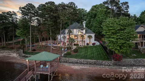 Lakeside exterior view.