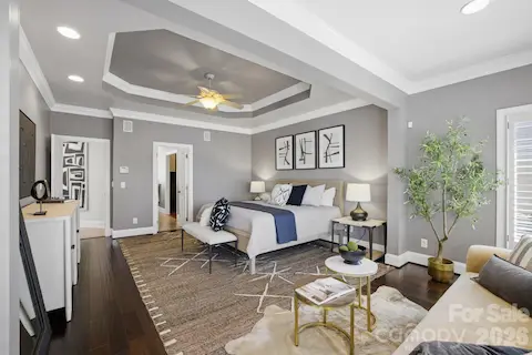 Primary bedroom.