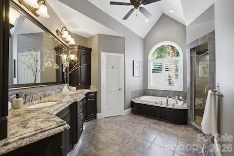 Primary bathroom.