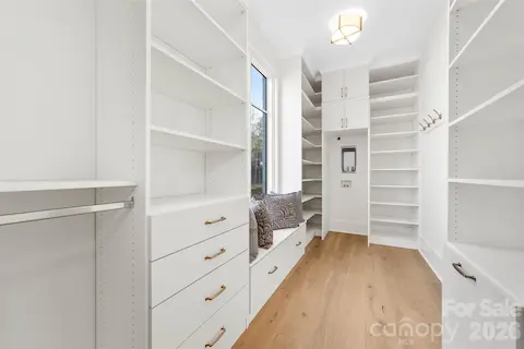 Primary custom closet