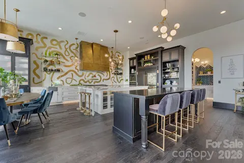Chef's Kitchen with dual islands.