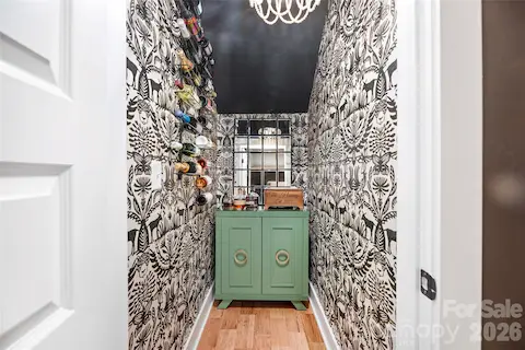 Additional storage space on main floor