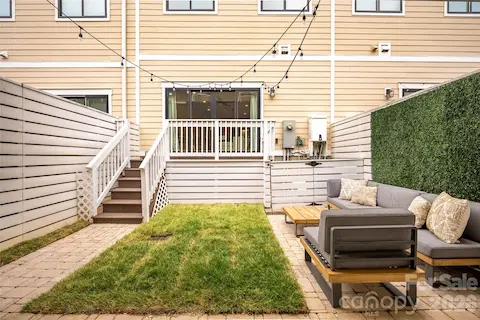 Low maintenance outdoor space
