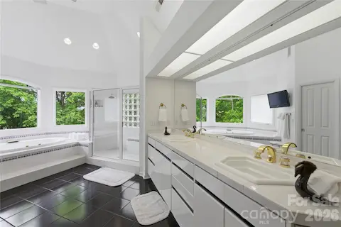 Primary suite bathroom