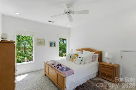 Guest bedroom on second level
