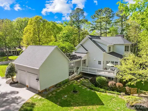 Private backyard retreat with spacious deck and detached 2-car garage—perfect for entertaining or everyday living.