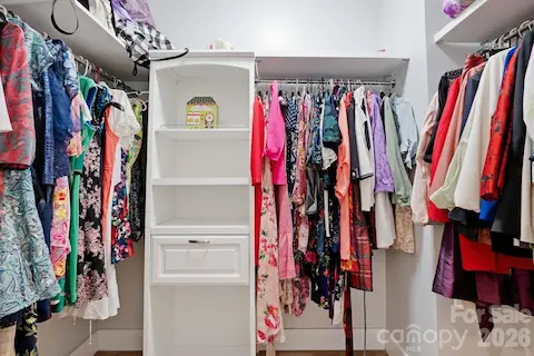 Master closet