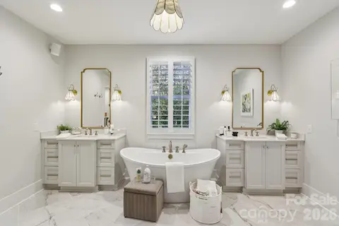 Double Vanities in Primary Bathroom