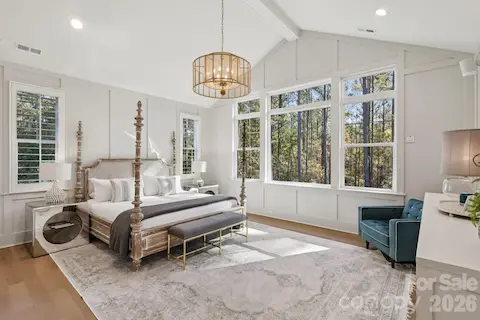Stunning Vaulted Ceiling in Primary Suite