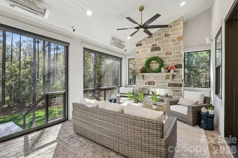 Outside Terrace that connects to Main Living Room and Dining