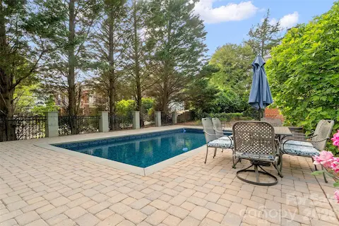 As an added bonus, this historic home has a modern amenity- in ground pool, fenced with paver surround; brand new liner installed this Spring.